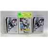 Image 1 : 3 WAYNE GRETZKY CARDS WITH L.A. UPPERDECK+PINNACLE