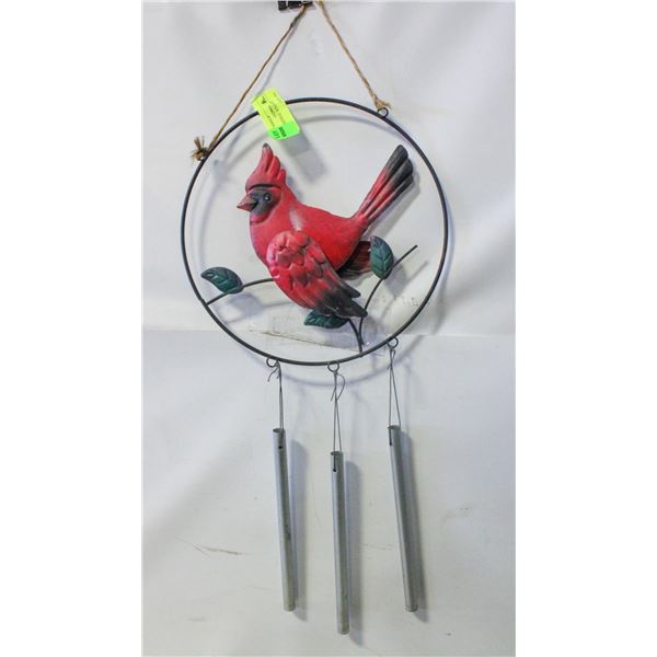 RED CARDINAL WINDCHIME
