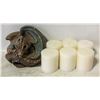 Image 1 : WINDSTONE EDITIONS INNER LIGHT DRAGON CANDLE