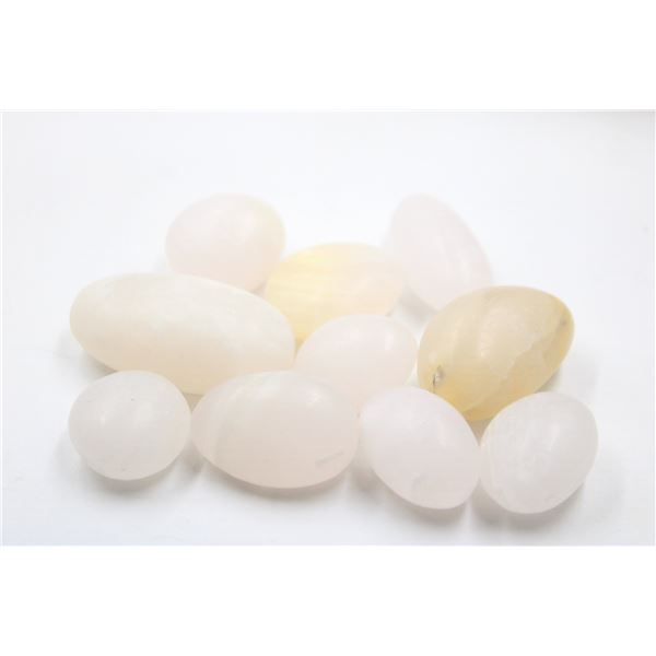 #178-NATURAL PINK JADE TUMBLE 750CT