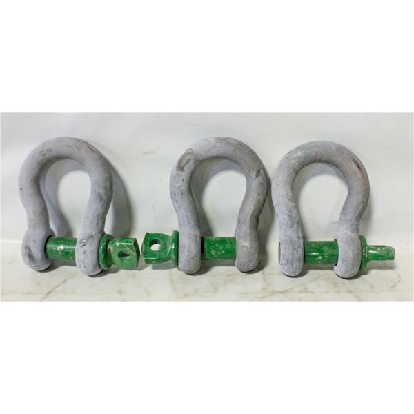 GREEN PIN BOW SHACKLES 12T