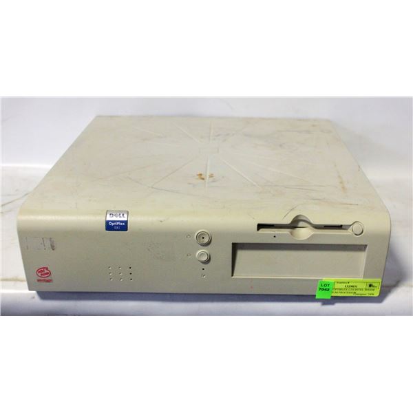DELL OPTIPLEX GXI INTEL INSIDE PENTIUM PROCESSOR