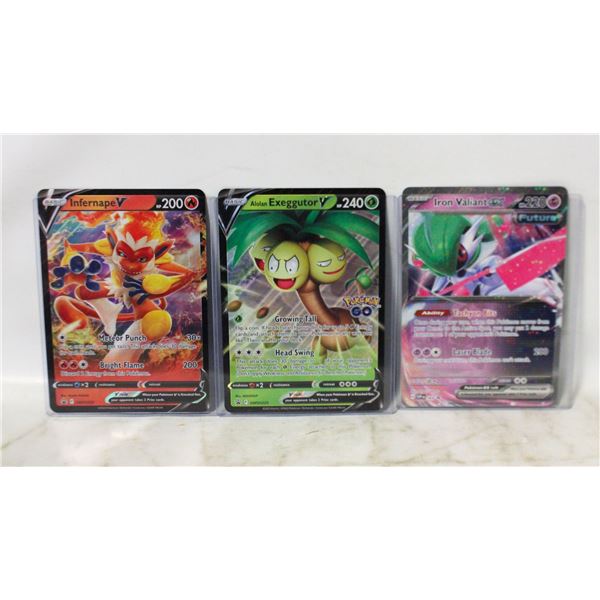 V & GX POKEMON LARGE CARDS