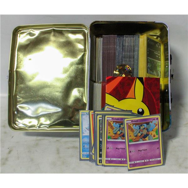 PIKACHU POKEMON LUNCHBOX WITH CARDS