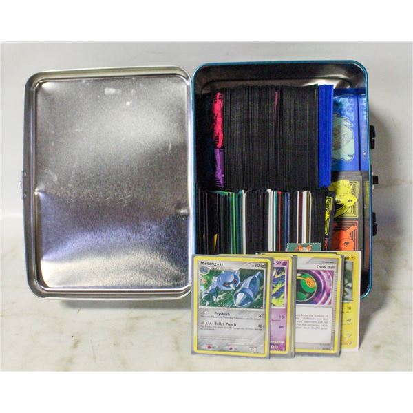 TYRANITAR POKEMON LUNCHBOX WITH CARDS