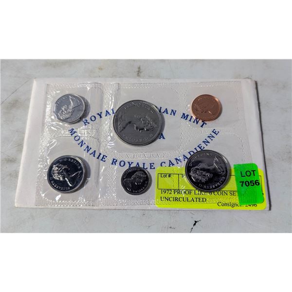 1972 PROOF LIKE 6 COIN SET SEALED UNCIRCULATED
