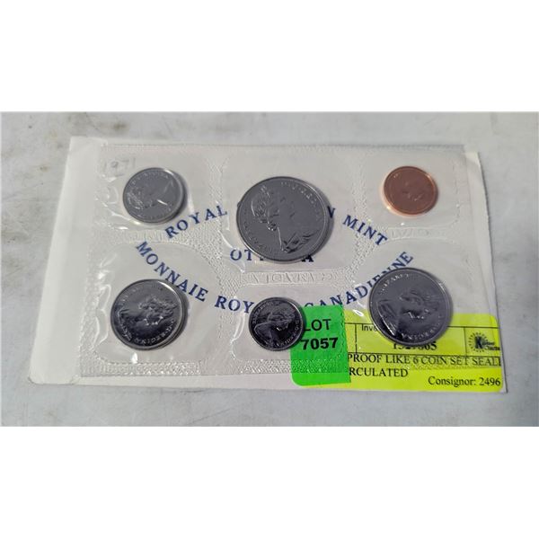 1971 PROOF LIKE 6 COIN SET SEALED UNCIRCULATED