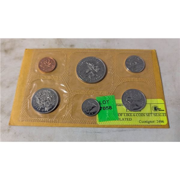 1970 PROOF LIKE 6 COIN SET SEALED UNCIRCULATED