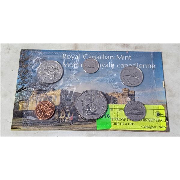 1974 PROOF LIKE 6 COIN SET SEALED UNCIRCULATED
