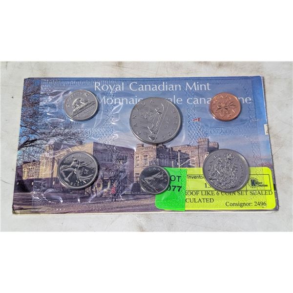 1975 PROOF LIKE 6 COIN SET SEALED UNCIRCULATED