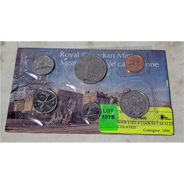 1976 PROOF LIKE 6 COIN SET SEALED UNCIRCULATED