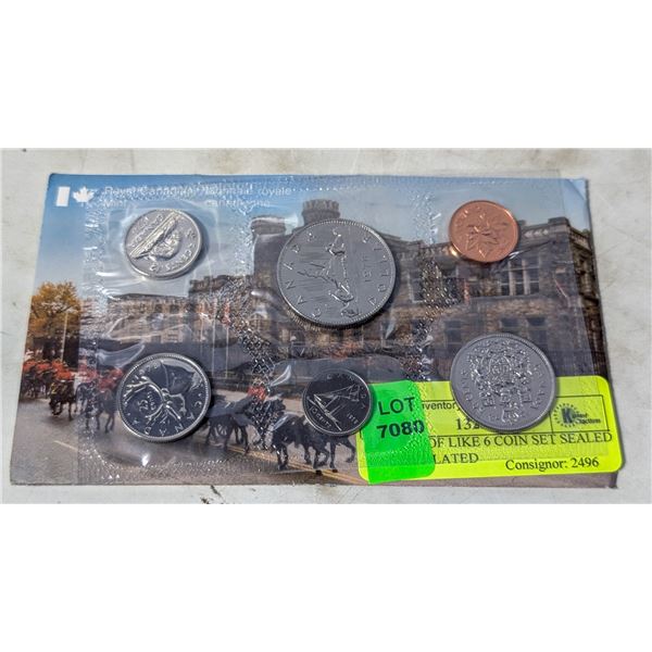 1978 PROOF LIKE 6 COIN SET SEALED UNCIRCULATED