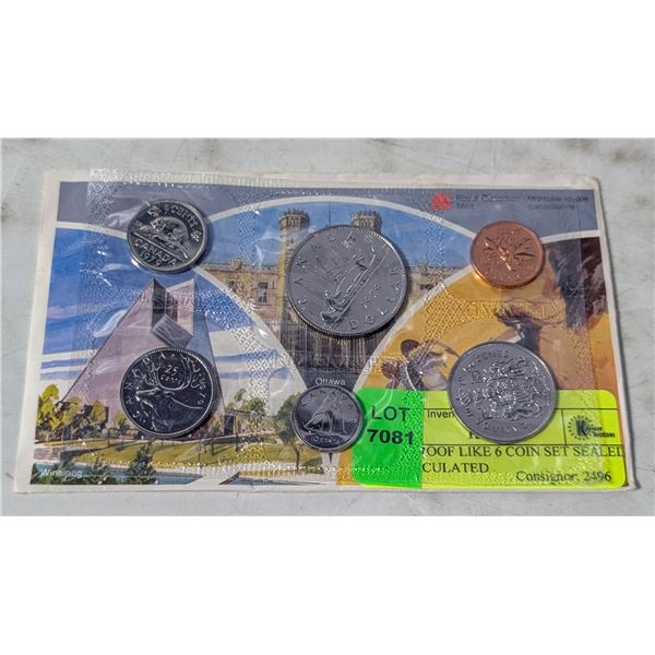 1979 PROOF LIKE 6 COIN SET SEALED UNCIRCULATED