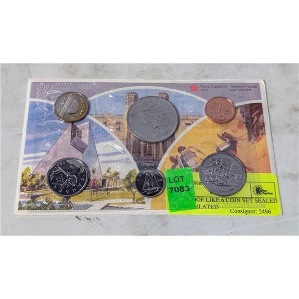 1982 PROOF LIKE 6 COIN SET SEALED UNCIRCULATED