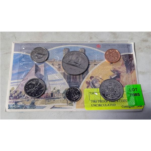 1984 PROOF LIKE 6 COIN SET SEALED UNCIRCULATED