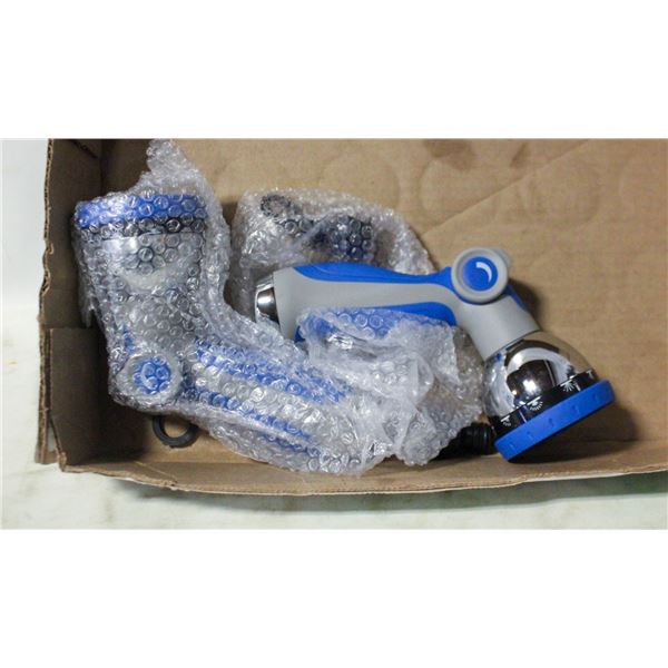 2 PCS GARDEN HOSE NOZZLE SPRAYER 10 SPRAY