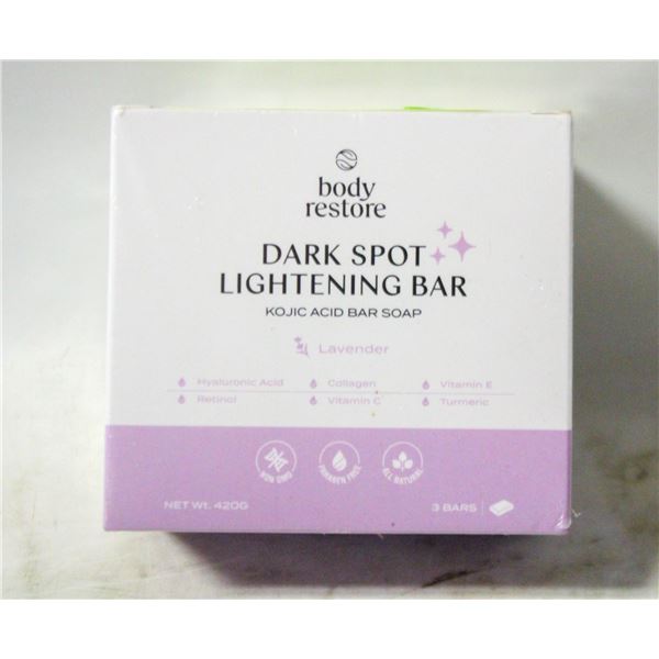3 PCS BODY RESTORE KOJIC ACID SOAP WITH VITAMIN C