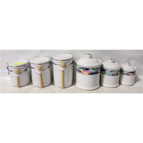2 X 3PC CANISTER SETS