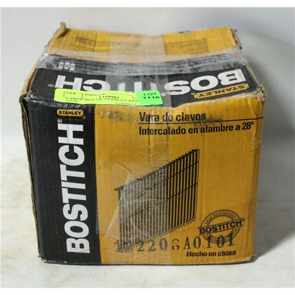 LARGE BOX OF STANLEY BOSTITCH 15LB