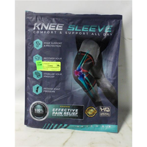 MODVEL 2 PACK COMPRESSION KNEE BRACES