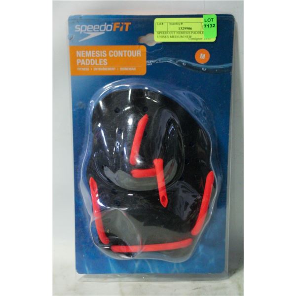 SPEEDO FIT NEMESIS PADDLES UNISEX MEDIUM NEW