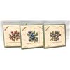 Image 1 : WALL ART BERRIES 3 PIECES
