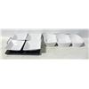 Image 1 : SNACKS OR DIP TRAYS & TRIPLE COMPARTMENT