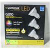Image 1 : LUMINUS ELITE LED GU10 DIMMABLE 3PACK