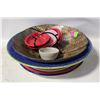 Image 1 : COLLECTIONS OF SERVING DISHES + PLATTERS