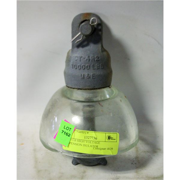 10000 LB HIGH VOLTAGE SUSPENSION INSULATOR