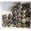 Image 1 : 24 PCS ROUND SWIVEL BASED INSERT FOR