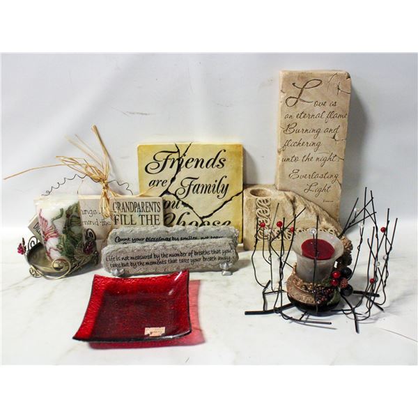 BOX HOME DECOR ITEMS INSPIRATIONAL TILES