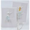Image 1 : #172-NATURAL JADE JADEITE PENDANT 2PCS
