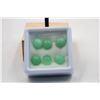 Image 1 : #247-NATURAL GREEN CHRYSOPRAS 11.25CT
