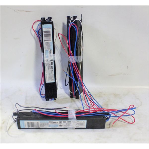 (3) PHILIPS ELECTRONIC BALLASTS