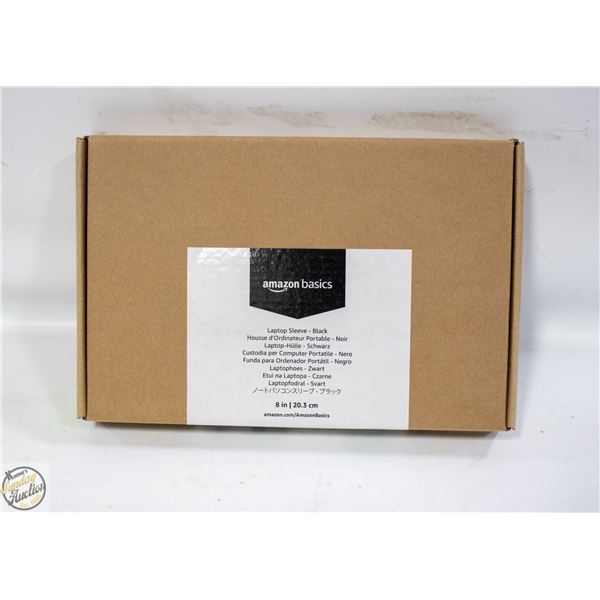 NEW LAPTOP SLEEVE BLACK - 8"