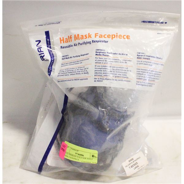 BLUE SPERIAN VALUAIR HALF MASK FAVEPIECE