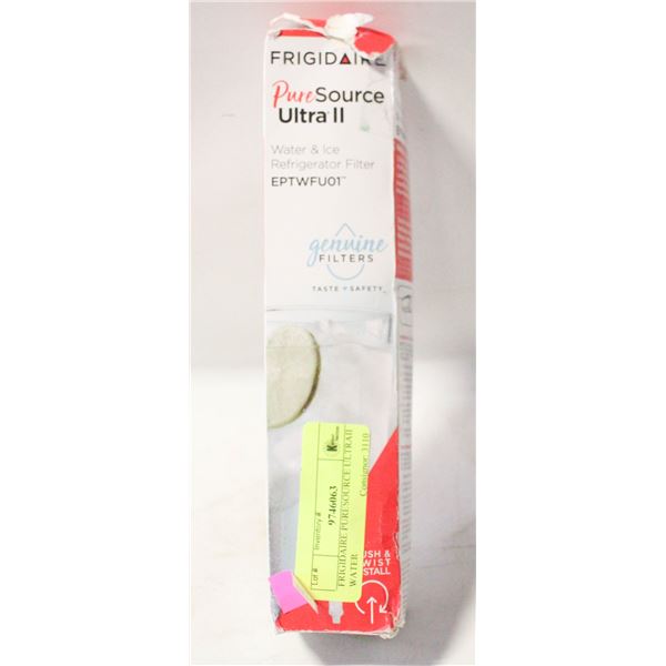 FRIGIDAIRE PURESOURCE ULTRAII WATER