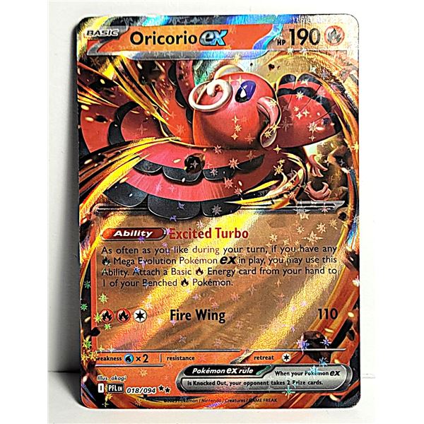 13)  ORICORIO EX 18/194 HOLO DOUBLE