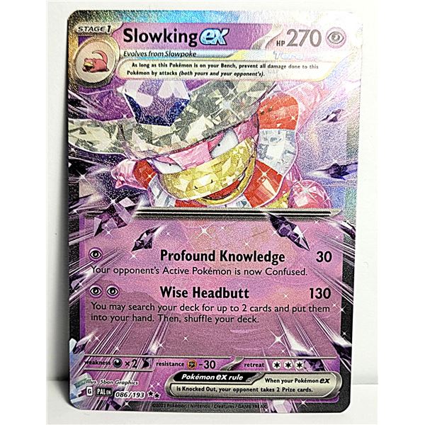 11)  SLOWKING EX 86/193 HOLO DOUBLE
