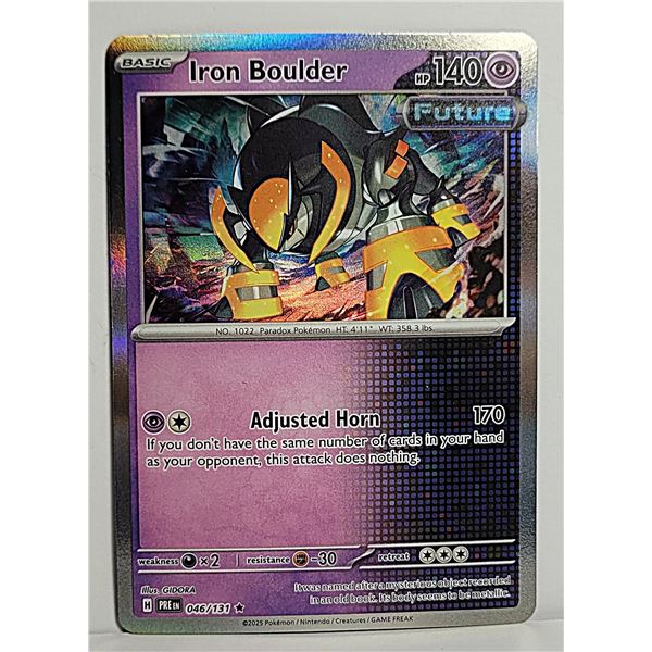 10)  IRON BOULDER 46/131 HOLO