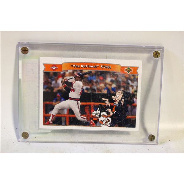 BASEBALL CARD