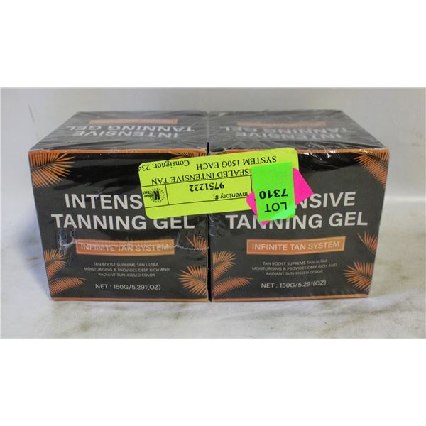 NEW 2 SEALED INTENSIVE TAN SYSTEM 150G EACH