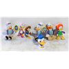 Image 1 : 7 VINTAGE DONALD + DAISY DUCKS PVC + PLUSH IN
