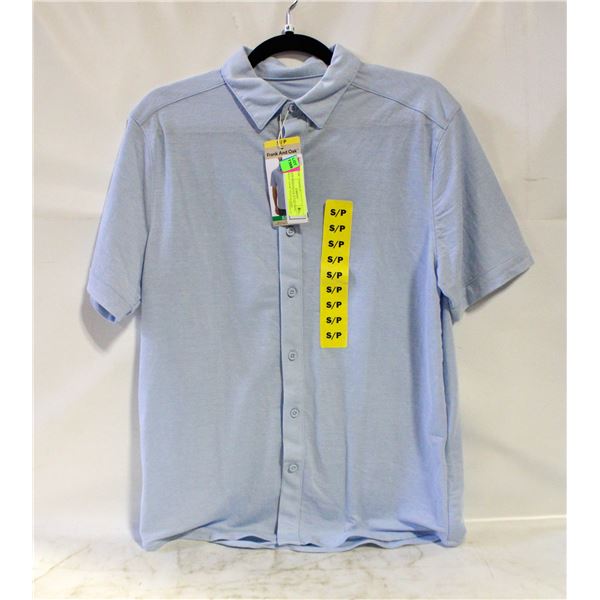 NEW MENS FRANK & OAK MENS SMALL SHORT SLEEVE SHIRT