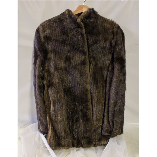 MINK FUR COAT LISTER FURS SIZE MED