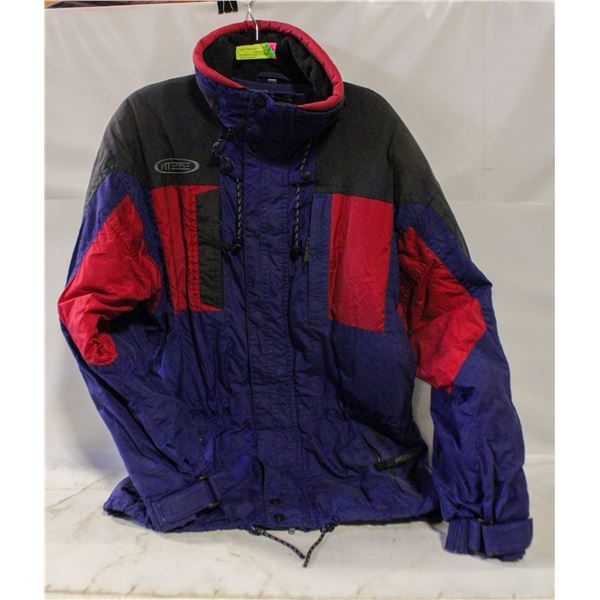 ESTATE VINTAGE VITESSE ZIP UP SKIING JACKET