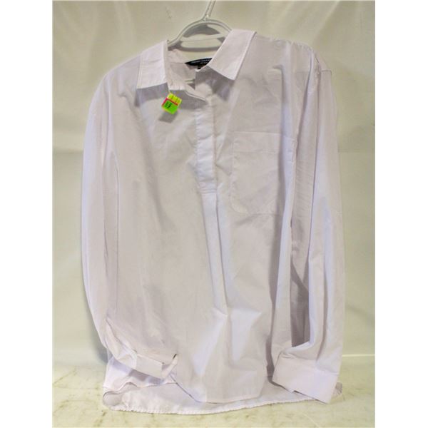 2 PACK WOMENS FASHION LONG SLEEVE COLOR WHITE