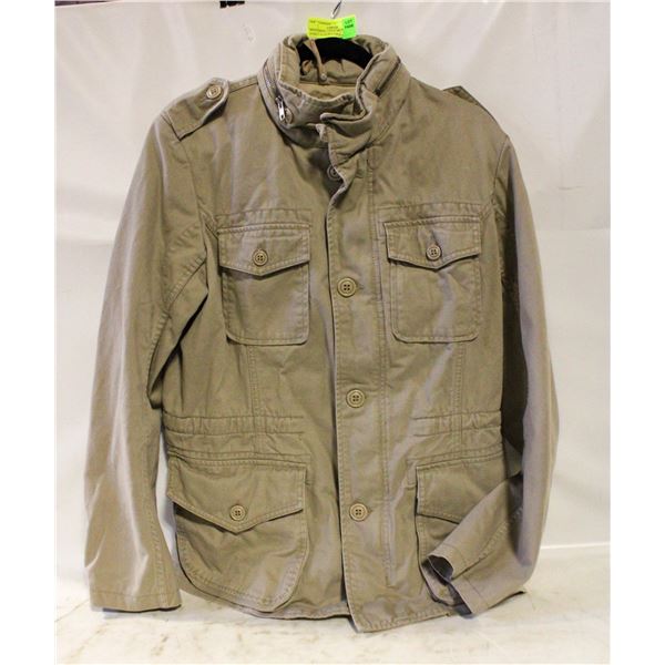 MEN'S DIESEL LIGHT BROWN JACKET WITH MULTIPLE
