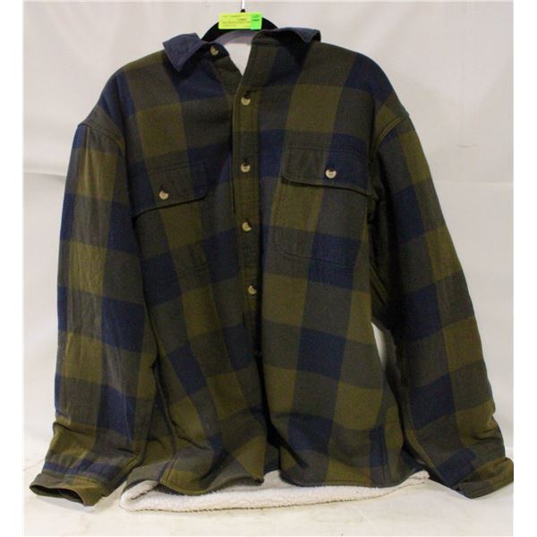 RED HEAD FLANNEL LINED MENS LARGE COAT